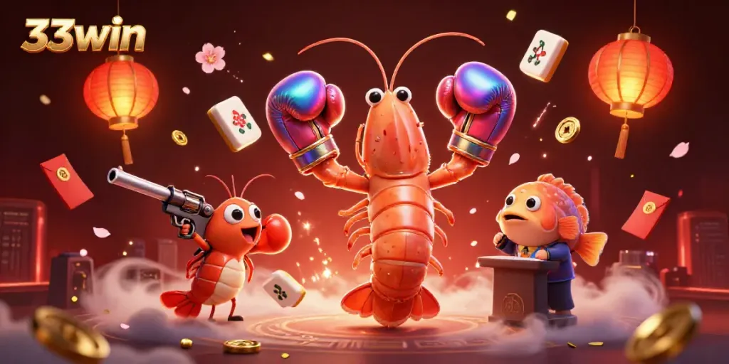 Experience thrilling gameplay with 33win, featuring fun characters and rich casino elements.