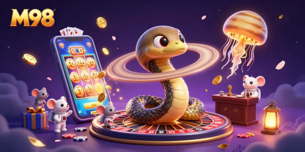 M98 delivers thrilling casino experiences with interactive roulette features and vibrant gaming visuals.
