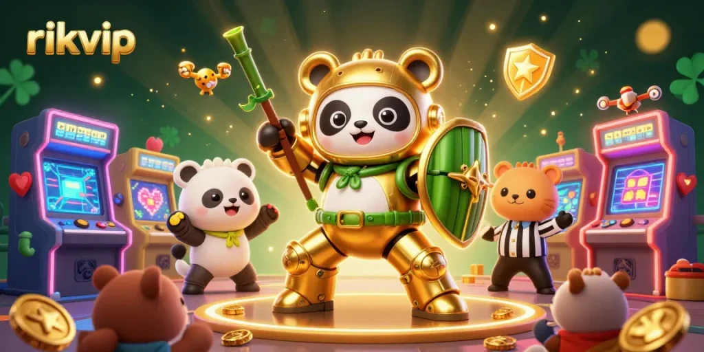 Experience thrilling games at rikvip with dynamic casino elements and vibrant 3D characters.