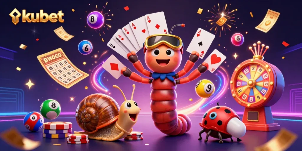 Spin the wheel of fortune with kubet's colorful lottery scene featuring dynamic gaming action.