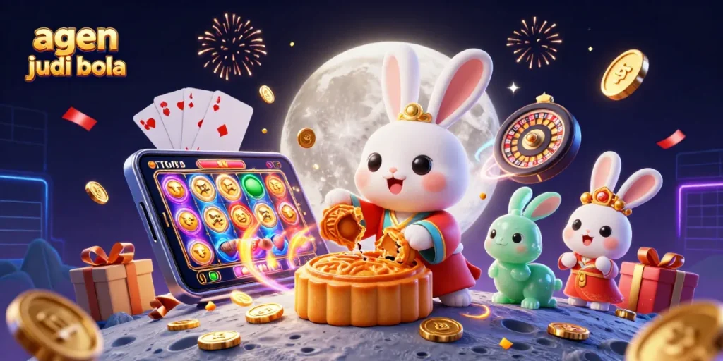 Join the action with agen judi bola, where winning strategies unfold in a vibrant casino scene.