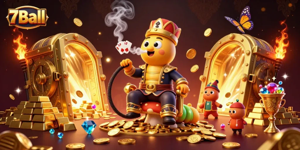 Experience thrilling moments at 7Ball with exhilarating gameplay and sparkling treasure!